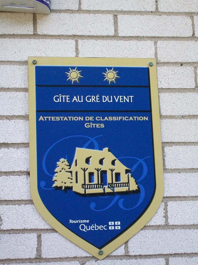 Gite Au Gre Du Vent Québec Exteriör bild